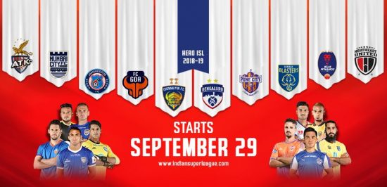 Hero ISL 2018 Indian Super League Schedule
